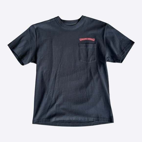 Chrome Hearts Matty Boy Black Chomper T-Shirt